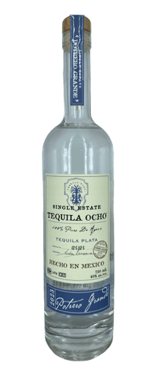 2023 Tequila Ocho Plata Single Estate "Potrero Grande" Plata Tequila (750ml)