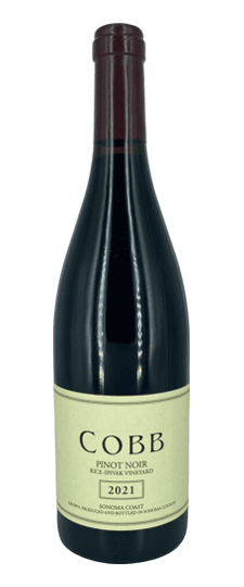 2021 Cobb "Rice-Spivak Vineyard" Sonoma Coast Pinot Noir