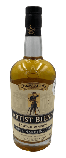 Compass Box "Artist's Blend" K&L Exclusive Marrying Cask Clynelish Barrel Finished Single Barrel Blended Scotch (750ml)