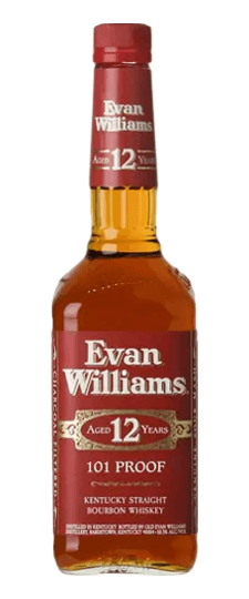 Evan Williams 12 Year Old "Red Label" Kentucky Straight Bourbon (750ml, Japanese Import)