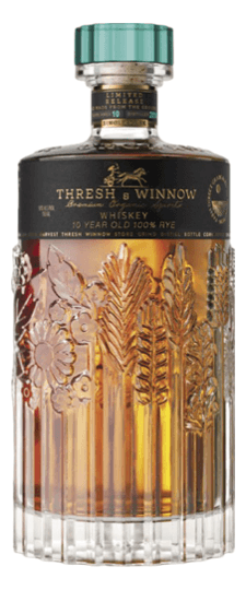 Thresh & Winnow 10 Year Old Limited Release Premium Organic Single Cask Rye Whiskey (750ml)