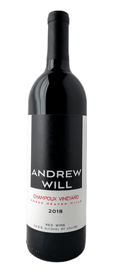 2020 Andrew Will "Sorella - Champoux Vineyard" Horse Heaven Hills Bordeaux Blend