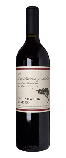 2021 Groundwork (Sans Liege) "Old Potrero Vineyard" Arroyo Grande Valley Grenache