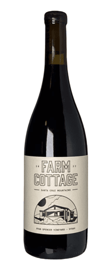 2022 Farm Cottage "Ryan Spencer Vineyard" Santa Cruz Mountains Syrah