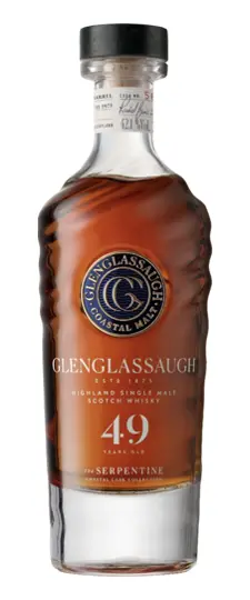 Glenglassaugh 49 Year Old "The Serpentine Coast Collection" Singe ex-Bourbon Barrel #5640 Single Malt Whisky (750ml)