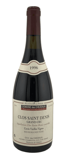 1996 Domaine des Chezeaux Clos-St.-Denis Grand Cru (nicked labels)