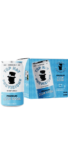 Top Hat Club Soda (4 x 7.5oz can)