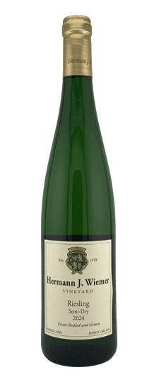 2022 Hermann J. Wiemer "Estate" Semi-Dry Riesling