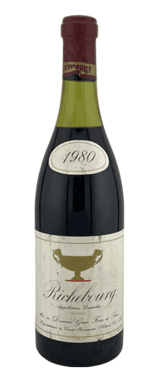 1980 Domaine Gros Frère et Soeur Richebourg Grand Cru (4cm, Lightly Scuffed Label)