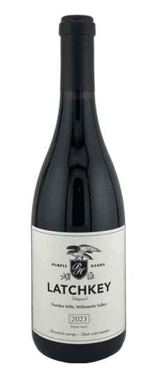 2023 Purple Hands "Latchkey Vineyard" Dundee Hills Pinot Noir