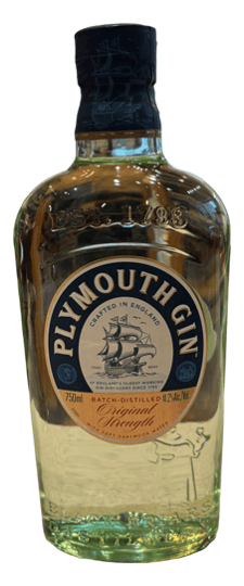 Plymouth Original Strength English Gin (750ml)