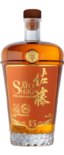 Sekk Sato Shiki 35 Year Old Single Grain Japanese Whisky (750ml)