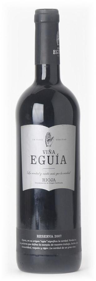 Rioja Riserva Label 2007 Vina Eguia Rioja Riserva - K&L Wine Merchants